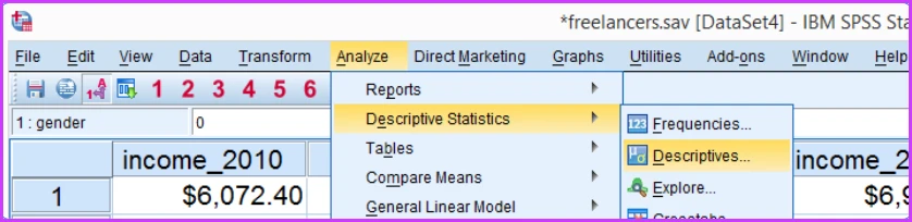 SPSS Data